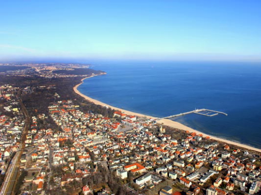 Sopot molo zdjcie lotnicze