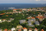 Fotografia lotnicza osiedla mieszkaniowego Sopot.